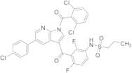 N-(3-(5-(4-Chlorophenyl)-1-(2,6-dichlorobenzoyl)-1H-pyrrolo[2,3-b]-pyridine-3-carbonyl)-2,4-difluo…