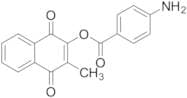 3-Methyl-1,4-dioxo-1,4-dihydronaphthalen-2-yl 4-aminobenzoate