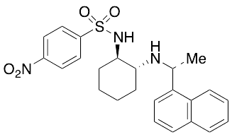 N-[(1R,2R)-2-[[(1R)-1-(1-Naphthyl)ethyl]amino]cyclohexyl]-4-nitrobenzenesulfonamide