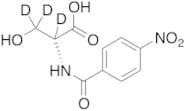 N-(4-Nitrobenzoyl)-D-serine-d3