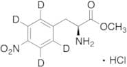 4-Nitro-L-Phenylalanine-d4 Methyl Ester Hydrochloride