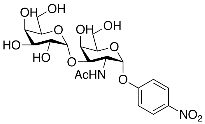 4-Nitrophenyl 2-(Acetamido)-2-deoxy-3-O-α-D-galactopyranosyl-α-D-galactopyranoside