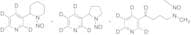 Mixture of  (R,S)-N-Nitroso Anabasine-d4, rac N’-Nitrosonornicotine-d4 , and 4-(Methylnitrosamino)…