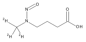 N-Nitroso-N-methyl-4-aminobutyric Acid-d3