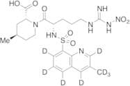 N-Nitro-1,2,3,4-tetradehydro Argatroban-d8