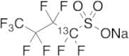 Nonafluoro-1-butanesulfonic Acid-13C Sodium Salt