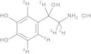 DL-Norepinephrine-d6 Hydrochloride, 85%