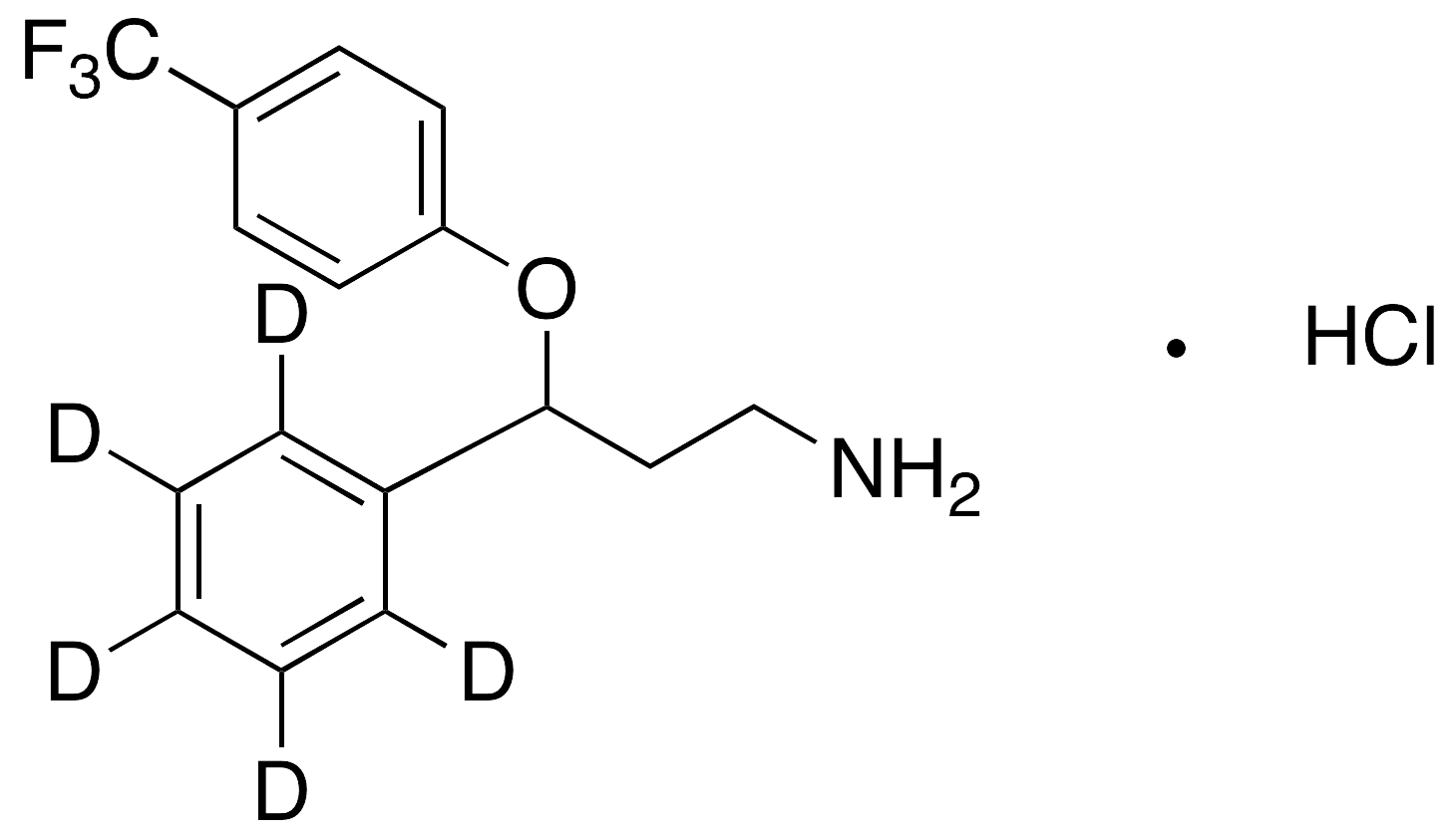 Norfluoxetine-d5 Hydrochloride (Phenyl-d5)