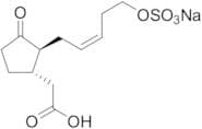 rel-(1R,2R)-3-Oxo-2-[(2Z)-5-(sulfooxy)-2-penten-1-yl]cyclopentaneacetic Acid (relative) Sodium Salt