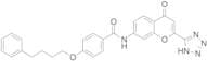 N-[4-Oxo-2-(2H-tetrazol-5-yl)-4H-1-benzopyran-7-yl]-4-(4-phenylbutoxy)benzamide