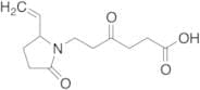 4-Oxo-6-(2-oxo-5-vinylpyrrolidin-1-yl)hexanoic Acid