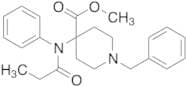 4-[(1-Oxopropyl)phenylamino]-1-benzyl-4-piperidinecarboxylic Acid Methyl Ester