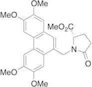 5-​Oxo-​1-​[(2,​3,​6,​7-​tetramethoxy-​9-​phenanthrenyl)​methyl]​-​L-proline Methyl Ester