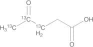 4-Oxopentanoic-13C3 Acid