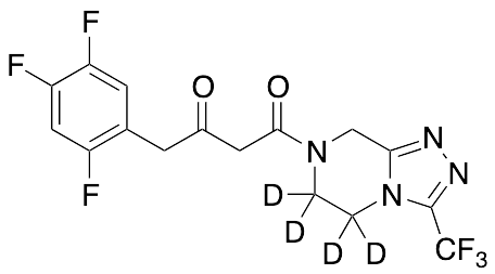 4-Oxo-4-[3-(trifluoromethyl)-5,6-dihydro-[1,2,4]triazolo[4,3-a]pyrazin-7(8H)-yl]-1-(2,4,5-trifluor…