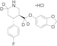 rac trans-Paroxetine-d4 Hydrochloride