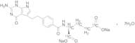Pemetrexed-13C5 Disodium Heptahydrate
