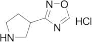3-(Pyrrolidin-3-yl)-1,2,4-oxadiazole Hydrochloride