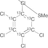 Pentachlorothioanisole-13C6