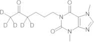 Pentoxifylline-4',4',6',6',6'-d5