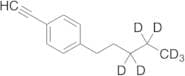 4-Pentylphenylacetylene-d7