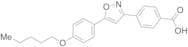 4-[5-(4-Pentyloxyphenyl)isoxazol-3-yl]benzoic Acid