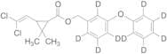 Permethrin-d9 (3-phenoxy-d5-benzyl-2,4,5,6-d4) (cis/trans mixture)