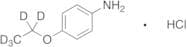 p-Phenetidine-d5 Hydrochloride