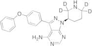 (R)-3-(4-Phenoxyphenyl)-1-(piperidin-3-yl)-1H-pyrazolo[3,4-d]pyrimidin-4-amine-d4