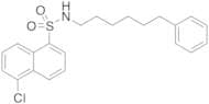 N-(6-Phenylhexyl)-5-chloro-1-naphthalenesulfonamide