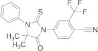 4-(3-Phenyl-4,4-dimethyl-5-oxo-2-thioxoimidazolidin-1-yl)-2-trifluoromethylbenzonitrile
