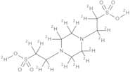 Piperazine-N,N'-bis(2-ethanesulfonic Acid)-d18