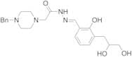 4-(Phenylmethyl)-1-piperazineacetic Acid 2-[[3-(2,3-Dihydroxypropyl)-2-hydroxyphenyl]methylene]hyd…