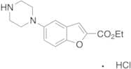5-(1-Piperazinyl)-2-benzofurancarboxylic Acid Ethyl Ester Hydrochloride