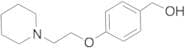 4-[2-(1-Piperidinyl)ethoxy]-benzenemethanol