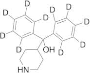 α-(4-Piperidyl)benzhydrol-d10