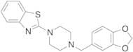 2-[1-(4-Piperonyl)piperazinyl]benzothiazole