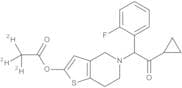 (±)-Prasugrel-d3 (acetate-d3)
