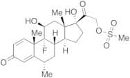 Pregna-1,4-diene-3,20-dione-9-fluoro-11β,17,21-trihydroxy-6α-methyl-21-methanesulfonate