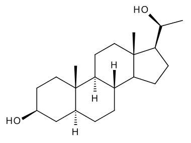 5α-Pregnane-3β,20(S)-diol