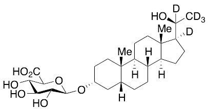 Pregnanediol-d5 3α-O-β-D-Glucuronide