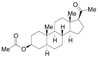 5α-Pregnan-3β-ol-20-one 3β-Acetate