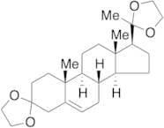 Pregn-5-ene-3,20-dione Bis(cyclic ethylene acetal)