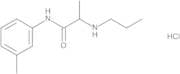 2-(Propylamino)-m-propionotoluidide Hydrochloride