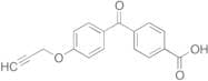 4-[4-(2-Propyn-1-yloxy)benzoyl]benzoic Acid