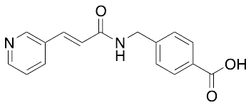 E-4-((3-(Pyridin-3-yl)acrylamido)methyl)benzoic Acid
