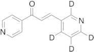 3-(3-Pyridinyl)-1-(4-pyridinyl)-2-propene-1-one-d4