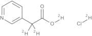 3-Pyridylacetic-α,α-d2 Acid-OD DCl