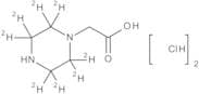 1-Piperazine-d8-acetic Acid 2HCl