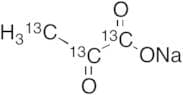 Pyruvic Acid-13C3 Sodium Salt